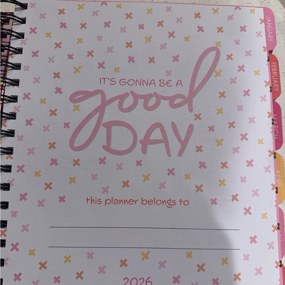 Colorful Glitter 12-Month Planner - Picture 3 of 14